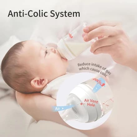 Pigeon Silicone Nipple (M) with Latch-On Line, Natural Feel, 3+ Months, 4 Counts