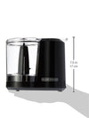 BLACK+DECKER 3-Cup Electric Food Chopper, HC300B, One Touch Pulse, 175W Motor, Stay-Sharp Blade, Dishwasher Safe
