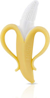 Nuby NanaNubs Gum Massager, Soft Silicone Teething Toy, 3 Months+