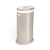 Ubbi Stainless Steel Diaper Pail, No Special Bags, Odor-Locking, White