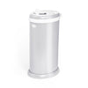 Ubbi Stainless Steel Diaper Pail, No Special Bags, Odor-Locking, White
