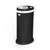 Ubbi Stainless Steel Diaper Pail, No Special Bags, Odor-Locking, White