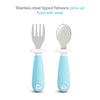 Munchkin® Raise™ Toddler Fork and Spoon Set, BPA Free, 6 Pack