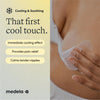 Medela Soothing Hydrogel Pads for Nipples, Reusable 24 Hours, Pack of 4