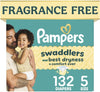 Swaddlers Newborn Diapers, Size Newborn (up to 10 lbs), 84 Count, Fragrance Free, Hypoallergenic, Absorbent, Pediatrician Recommended, Skin Safe
