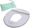 Ingenuity Ready Set Go Potty Training Toilet, Removable Bowl, Non-Skid Bottom, Wide Stable Base, Age 18 Months & Up, White & Grey