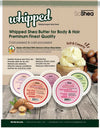 Whipped Shea Butter (Baby Powder) - Nourishes, Moisturizes & Renews | 100% African Pure Shea Butter | Cold-Pressed & Cold-Processed | No Dyes & Parabens | Vegan | 6.25oz / 177g