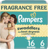 Swaddlers Newborn Diapers, Size Newborn (up to 10 lbs), 84 Count, Fragrance Free, Hypoallergenic, Absorbent, Pediatrician Recommended, Skin Safe