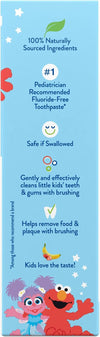 Orajel Naturals Sesame Street Kids Fluoride-Free Toothpaste, Berry, 1.5 Oz