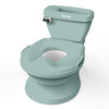 Ingenuity My Size Potty Pro 2-in-1 Potty Training Toilet, Floor Potty with Removable Potty Seat for Standard Toilets, Realistic Flushing Sound, For Toddlers Ages 18+ months, Up to 50 lb - Pink