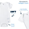 Gerber Baby Boys & Girls 8-Pack Short Sleeve Onesies Bodysuits, Solid White, 0-3 Months