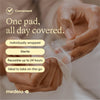 Medela Soothing Hydrogel Pads for Nipples, Reusable 24 Hours, Pack of 4