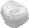 Ingenuity Ready Set Go Potty Training Toilet, Removable Bowl, Non-Skid Bottom, Wide Stable Base, Age 18 Months & Up, White & Grey