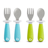 Munchkin® Raise™ Toddler Fork and Spoon Set, BPA Free, 6 Pack