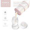 Termichy Stackable Formula Dispenser Portable Milk Powder Container, 2 Pack, Light Pink
