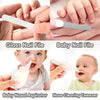 Baby Grooming Kit, Infant Safety Care Set with Hair Brush Comb Nail Clipper Nasal Aspirator,Baby Essentials Kit for Newborn Girls Boys (Grey White)