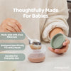WeeSprout Leakproof Baby Food Storage - 12 Set, Small Plastic Containers with Lids, Lock in Freshness, Nutrients & Flavor, Freezer & Dishwasher Friendly, 4oz Snack Containers (Variety Matte)