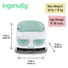 Ingenuity Baby Base 2-in-1 Booster Feeding & Floor Seat, Self-Storing Tray