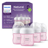 Philips Avent Natural Baby Bottles, Slow Flow, 4 oz, BPA-Free, 4-Pack