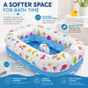 Mommy's Helper Inflatable Baby Bathtub, Portable Bathtub, Ages 6-24 Months