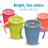 Dr. Brown's Milestones Cheers360 Spoutless Cup with Handles, Coral, 1-Pack