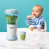 NutriBullet NBY-50100 Baby Complete Food-Making System, 32-Oz, White, Blue, Clear