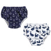 Hudson Baby Unisex Baby Swim Diapers, Tropical Leaves, 0-6 Months