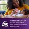 Philips Avent Natural Baby Bottles, Slow Flow, 4 oz, BPA-Free, 4-Pack