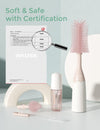 Momcozy Baby Bottle Brush Kit, Push-Press Foam Design, Pink
