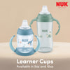 NUK First Choice Learner Sippy Cup 2.0, 10oz, 2-Pack, Pink Bunnies