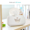 Munchkin Warm Glow Baby Wipe Warmer with Nightlight, White
