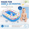 Mommy's Helper Inflatable Baby Bathtub, Portable Bathtub, Ages 6-24 Months