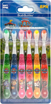 Brush Buddies Paw Patrol Kids Toothbrush Set of 6 Pack Soft Bristle Toothbrushes for Toddlers Ages 2+, Extra Gentle Bristles, Small Head, Easy Grip Handle, Fun Paw Patrol Characters, Kids Oral Care
