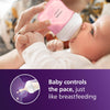 Philips Avent Natural Baby Bottles, Slow Flow, 4 oz, BPA-Free, 4-Pack