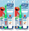 Orajel Naturals Fluoride-Free Toothpaste and Toothbrush for Ages 0-3, 1 Oz