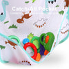 Accmor 4 Pack Long Sleeve Bibs, Baby Smock Waterproof Full Sleeved Bib for Baby Toddler 6-36 Months