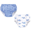 Hudson Baby Unisex Baby Swim Diapers, Tropical Leaves, 0-6 Months