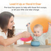 NumNum Baby Spoons Self Feeding 6 Months, 2-Pack Gray/Green