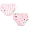 Hudson Baby Unisex Baby Swim Diapers, Tropical Leaves, 0-6 Months