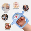 2 Pack Penguin Baby Teething Toys 0-6 Months, Hand Teether & Teething Mitt