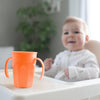 Dr. Brown's Milestones Cheers360 Spoutless Cup with Handles, Coral, 1-Pack