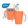 Dr. Brown's Milestones Cheers360 Spoutless Cup with Handles, Coral, 1-Pack