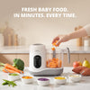 BEAR 2024 Baby Food Maker, One-Step & Easy to Use, Smart Touchscreen, White