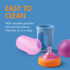 Boon Nursh Silicone Baby Bottles - Color Block - 8 Oz - 3 Count