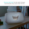 Munchkin Warm Glow Baby Wipe Warmer with Nightlight, White