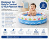Mommy's Helper Inflatable Baby Bathtub, Portable Bathtub, Ages 6-24 Months