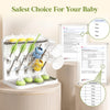 Lifewit 10-Hooks Baby Bottle Drying Rack for Countertop, BPA Free