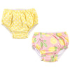 Hudson Baby Unisex Baby Swim Diapers, Tropical Leaves, 0-6 Months