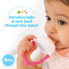 Dr. Brown's Designed to Nourish Fresh Firsts Silicone Feeder, Mint and Gray