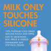 Boon Nursh Silicone Baby Bottles - Color Block - 8 Oz - 3 Count